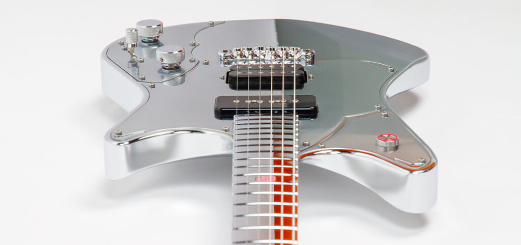 Aluminium guitar Ray Planet