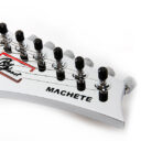 Ray planet electrical guitar company machete headstock